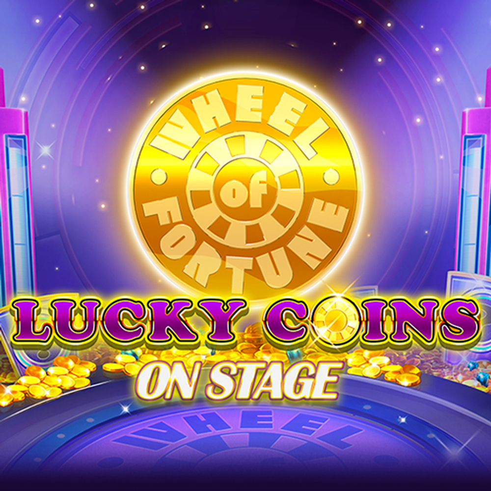 Wheel Of Fortune Lucky Coins On Stage
