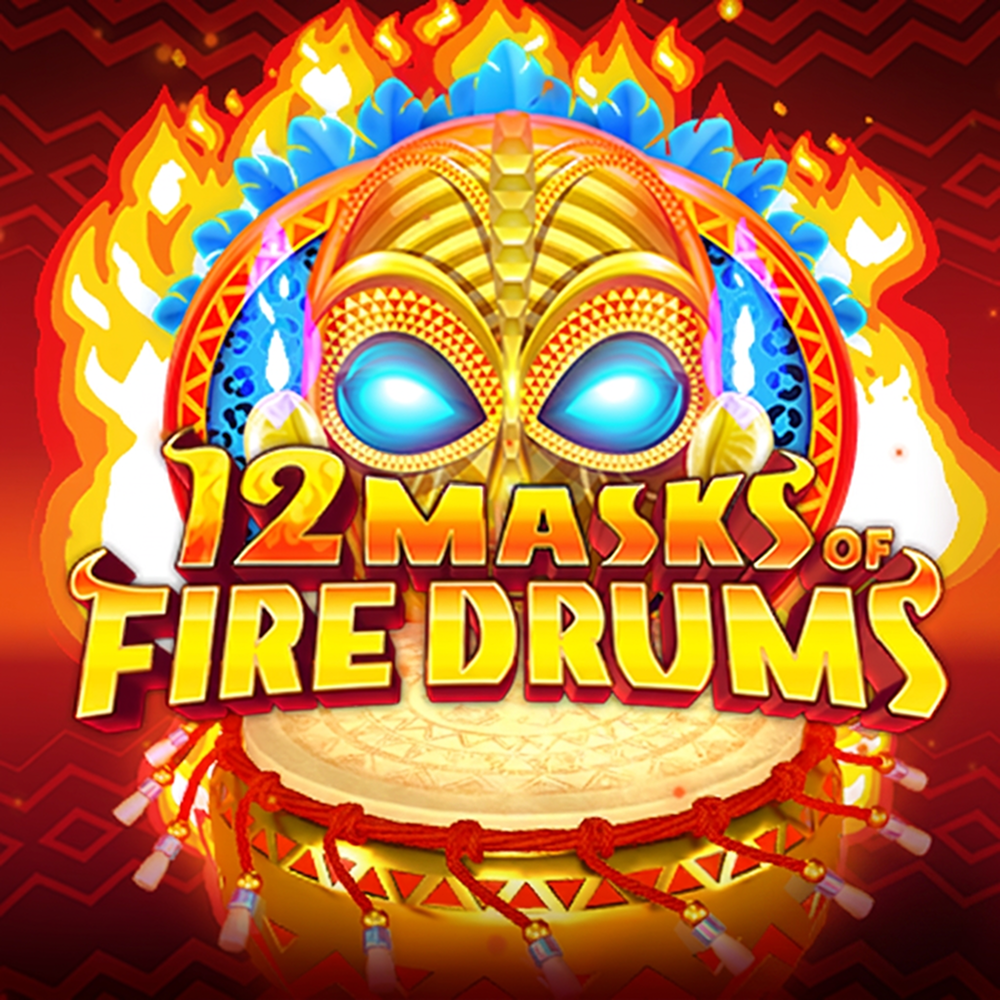 12 Masks of Fire Drums