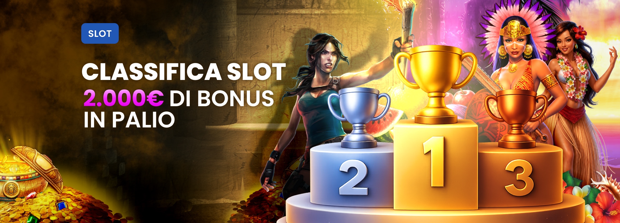 2.000€ di bonus in palio