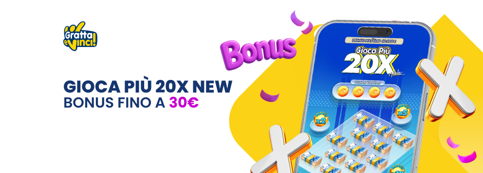 Bonus fino a 30€