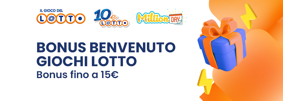 Bonus Benvenuto Giochi Lotto