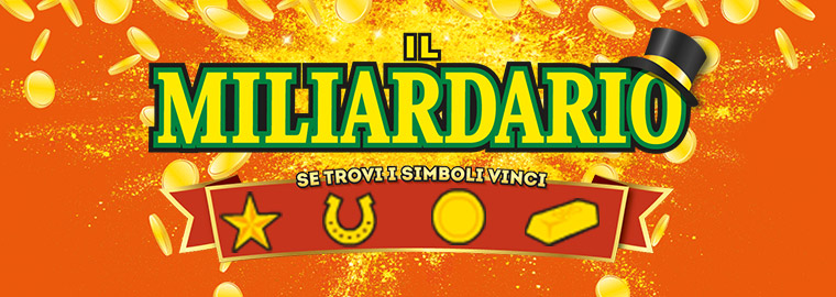Il Miliardario da 5€ online: gioca qui al Gratta e Vinci Gratta e Vinci