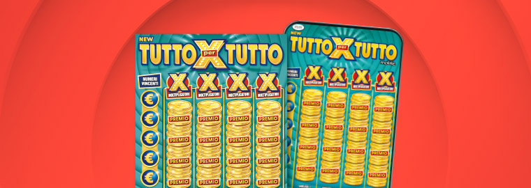 New Tutto per Tutto da 5€ online: gioca qui al Gratta e Vinci Gratta e Vinci