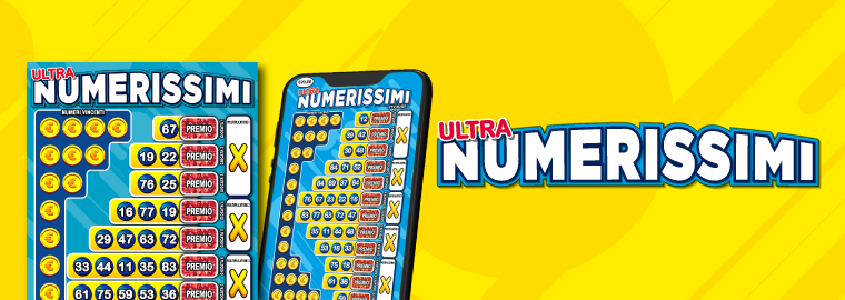 Ultra Numerissimi da 20€ online: gioca qui al Gratta e Vinci Gratta e Vinci