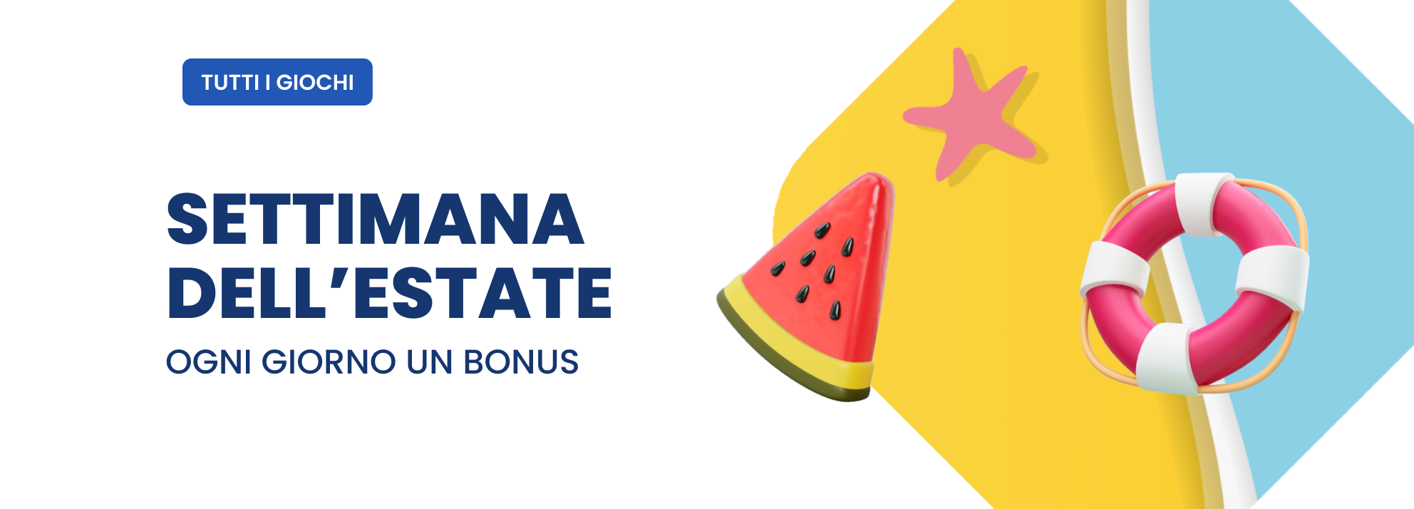 Bonus settimana dell'estate Bonus settimana dell'estate