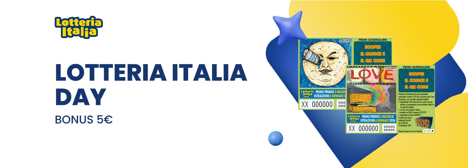 Bonus Lotteria Italia Day Bonus Lotteria Italia Day