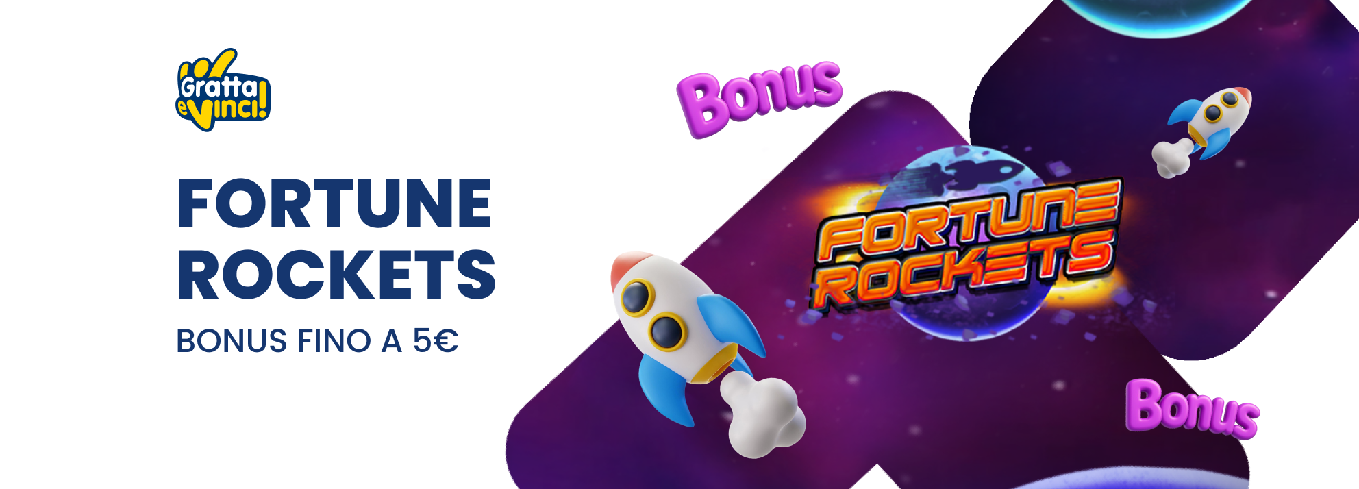 Bonus 5 euro Fortune Rockets Bonus 5 euro Fortune Rockets