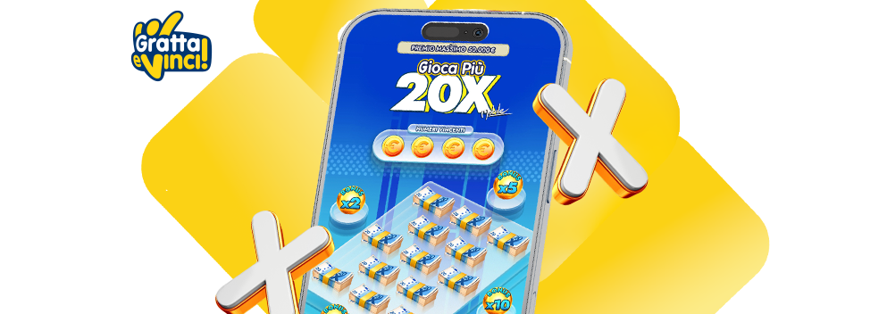 gratta e vinci 20X